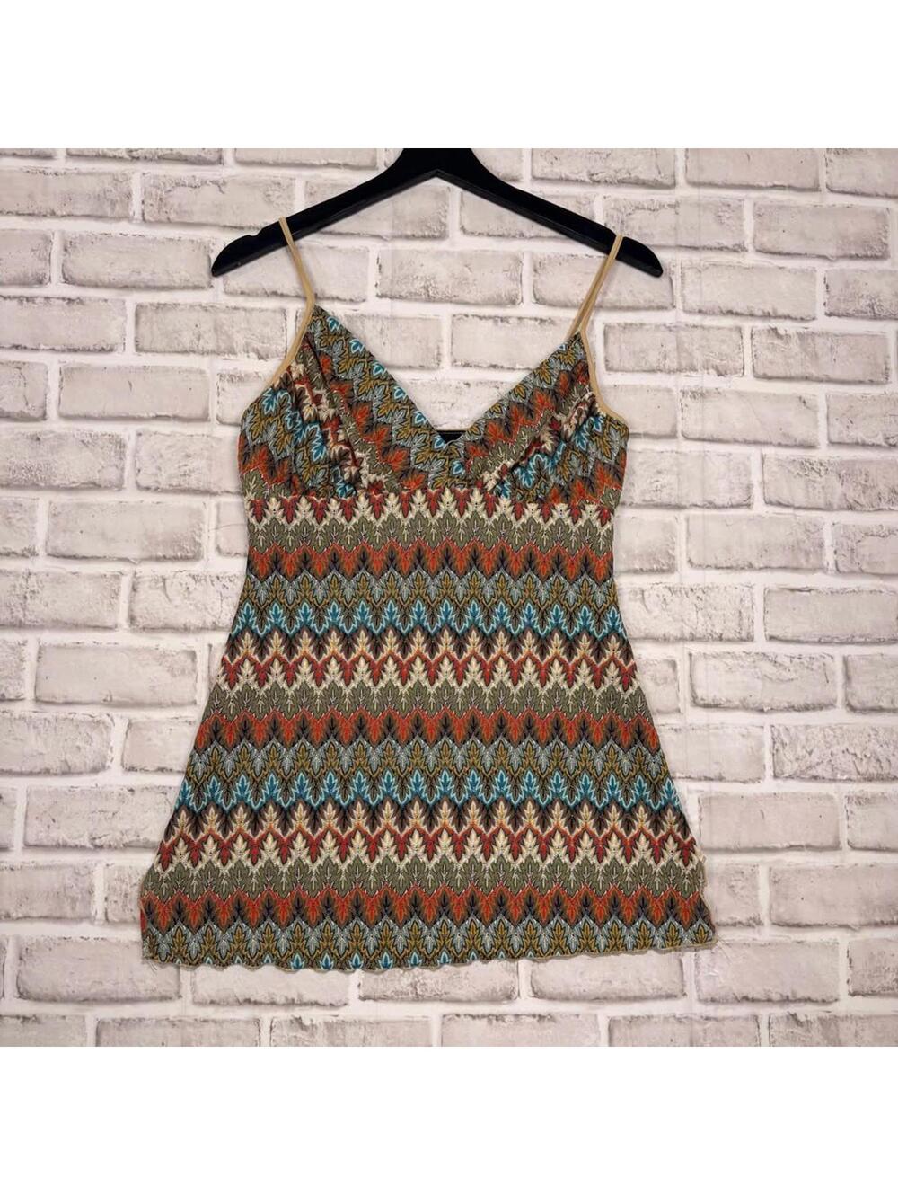 Dynamite Boho Tank Top Spaghetti Strap Women's M Festivalcore